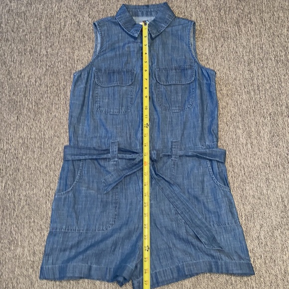 SO Sleeveless Belted Romper - Picture 9 of 12